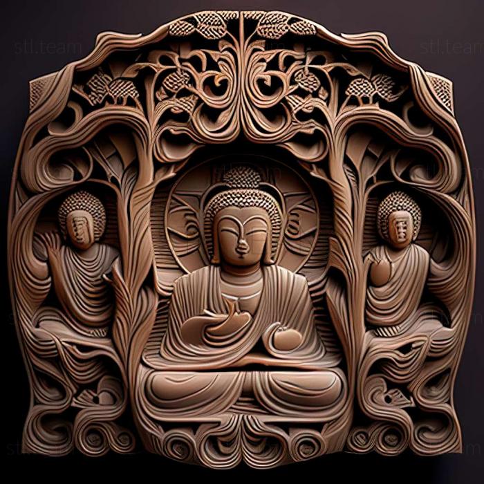 3D модель Буддийские термины (STL)